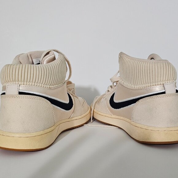 Nike Court Borough Mid Sneakers Men’s 8.5 | Beige/Cream | AQ7769-800 - Picture 5 of 9